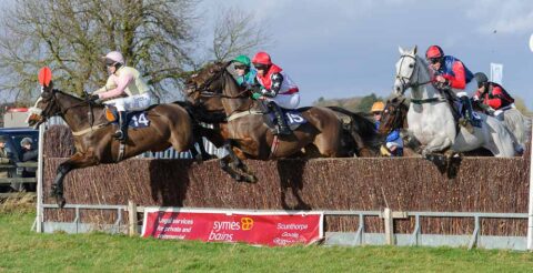 Racing at Brocklesby Point-To-Point
