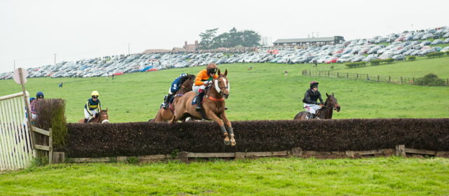 Racing at Dingley racecourse