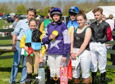 Pony racers at Guilsborough